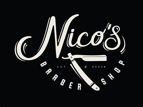 nico's barber shop stickers